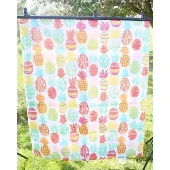 Sun Squad Girls Youth Toddler Kids Pineapple Print Sleeping Bag With Storage Bag - Picture 2 of 9